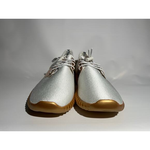 Womens Astra‎ 2.0 Tennis Comfort Sneakers Walking Size 9.5 (40) White Gold NWB - Picture 6 of 12